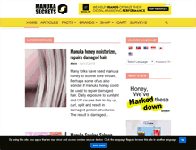 Tablet Screenshot of manukasecrets.com